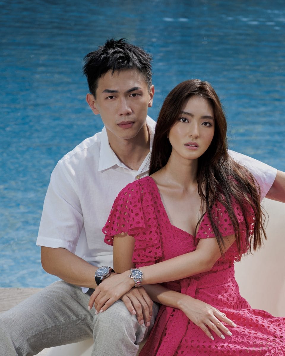 Hong Ling and Nick Teo Share the Values of the Tissot Seastar and Their Affinity With the Sea