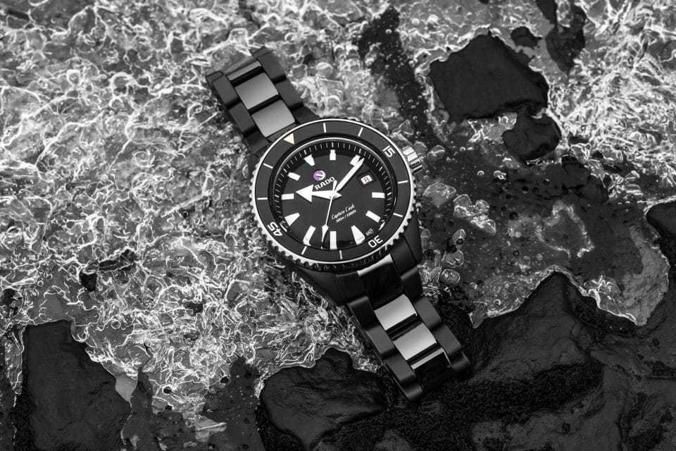 Rado Dive Watch Captain Cook Chronograph Captain Cook High-Tech Ceramic Diver