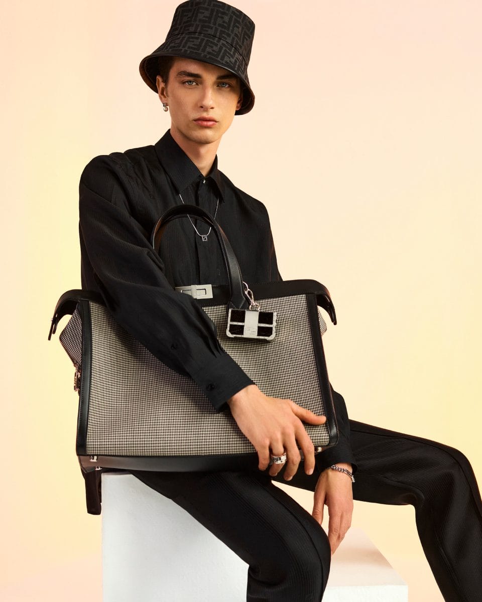 Enter The Gentlemen's Club With Fendi Men's Fall Winter 2022 Campaign