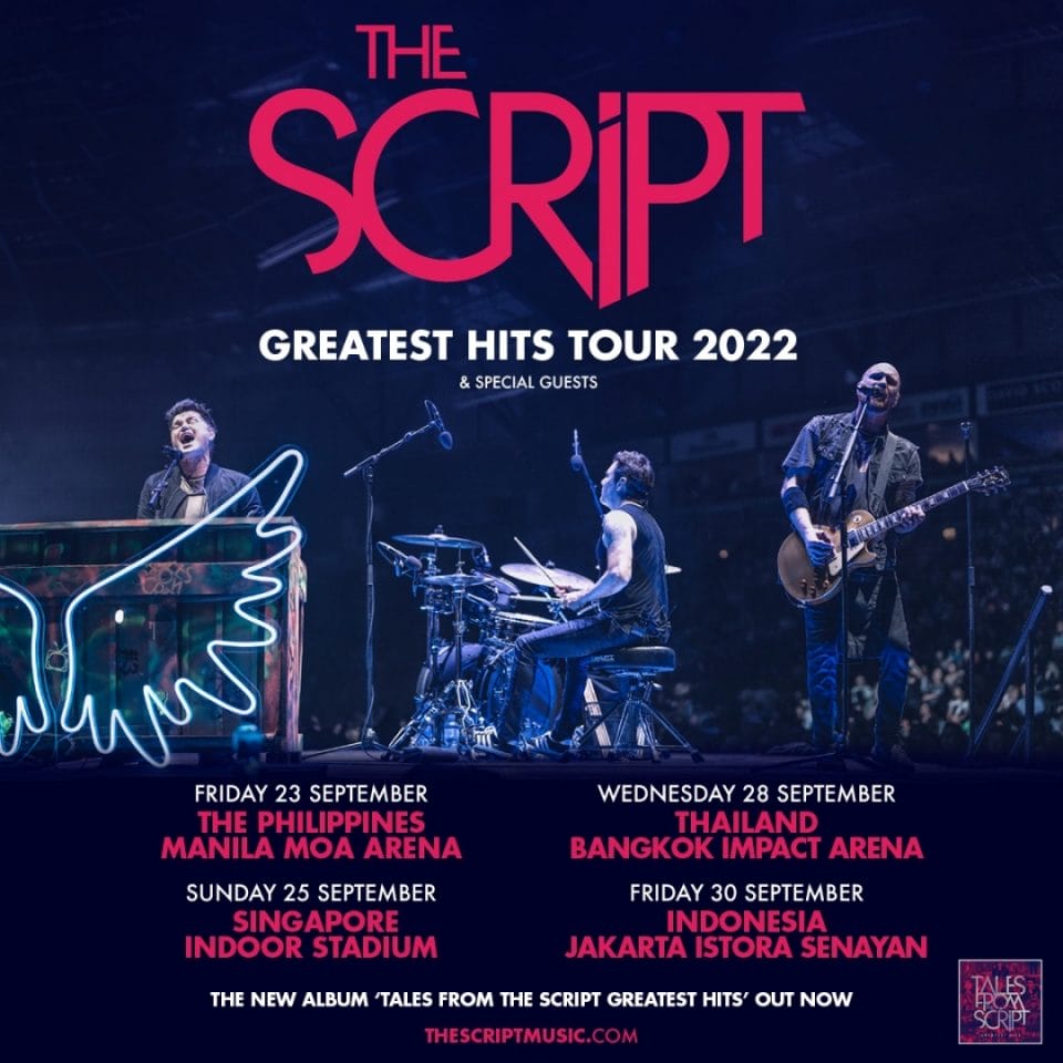 Men’s Folio Interviews The Script for Their Greatest Hits Tour Stopover in Singapore