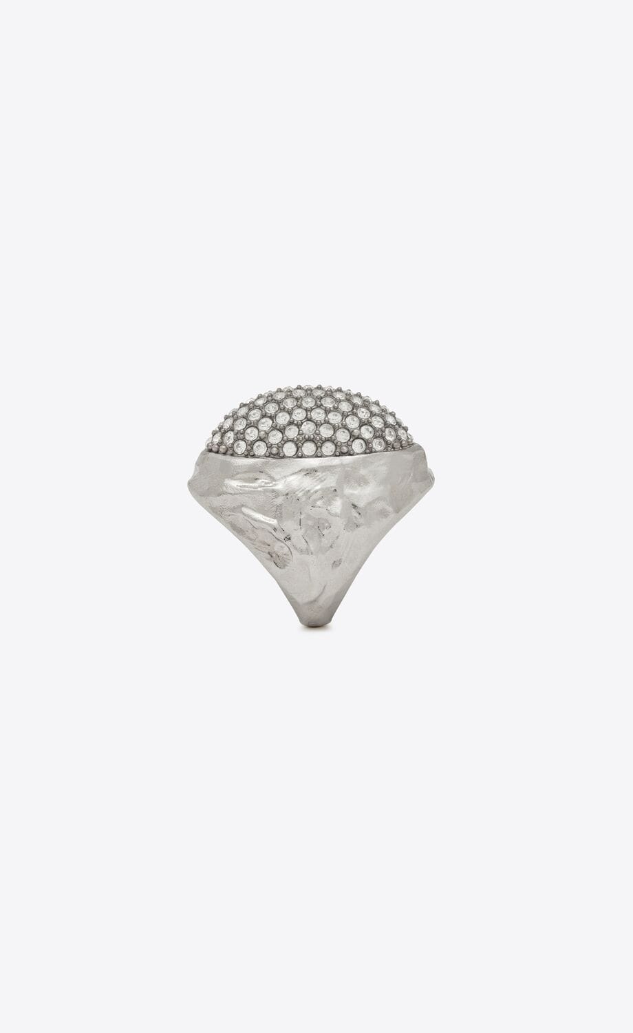 #ObjectsOfDesire: Saint Laurent Rhinestone Egg Ring