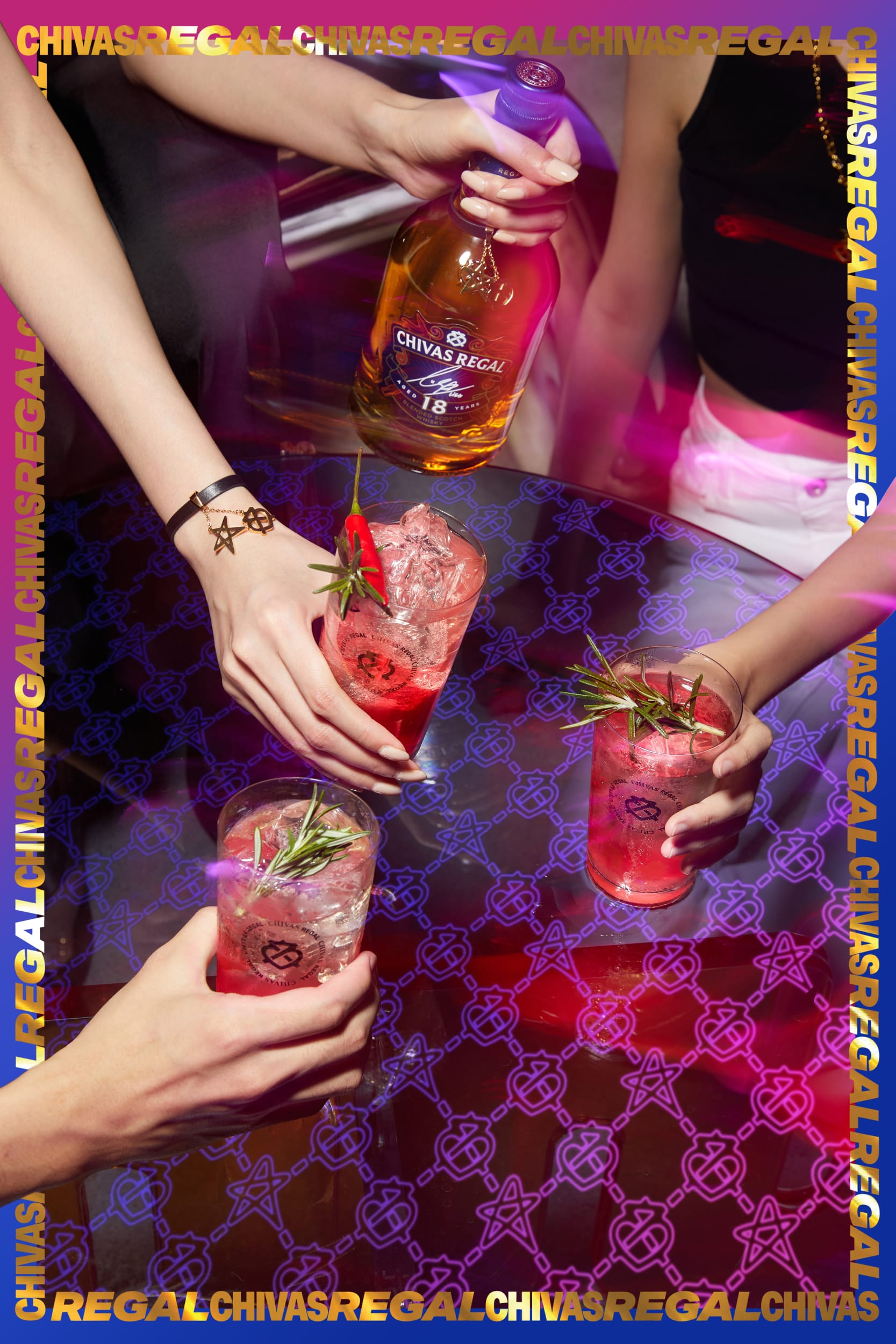 LISA Has Designed Her Very Own Chivas 18 Bottle - Men's Folio
