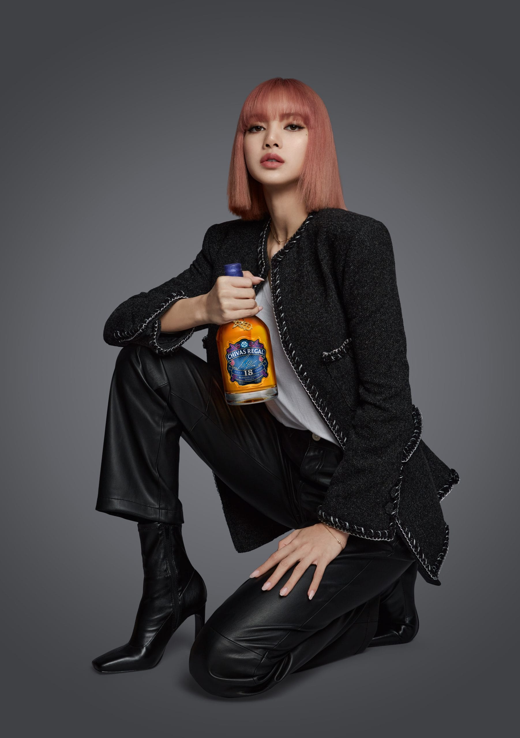 LISA Has Designed Her Very Own Chivas 18 Bottle - Men's Folio