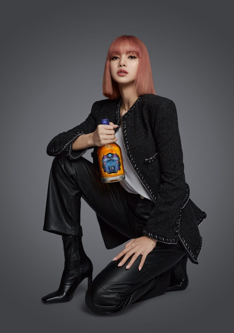 LISA Has Designed Her Very Own Chivas 18 Bottle 