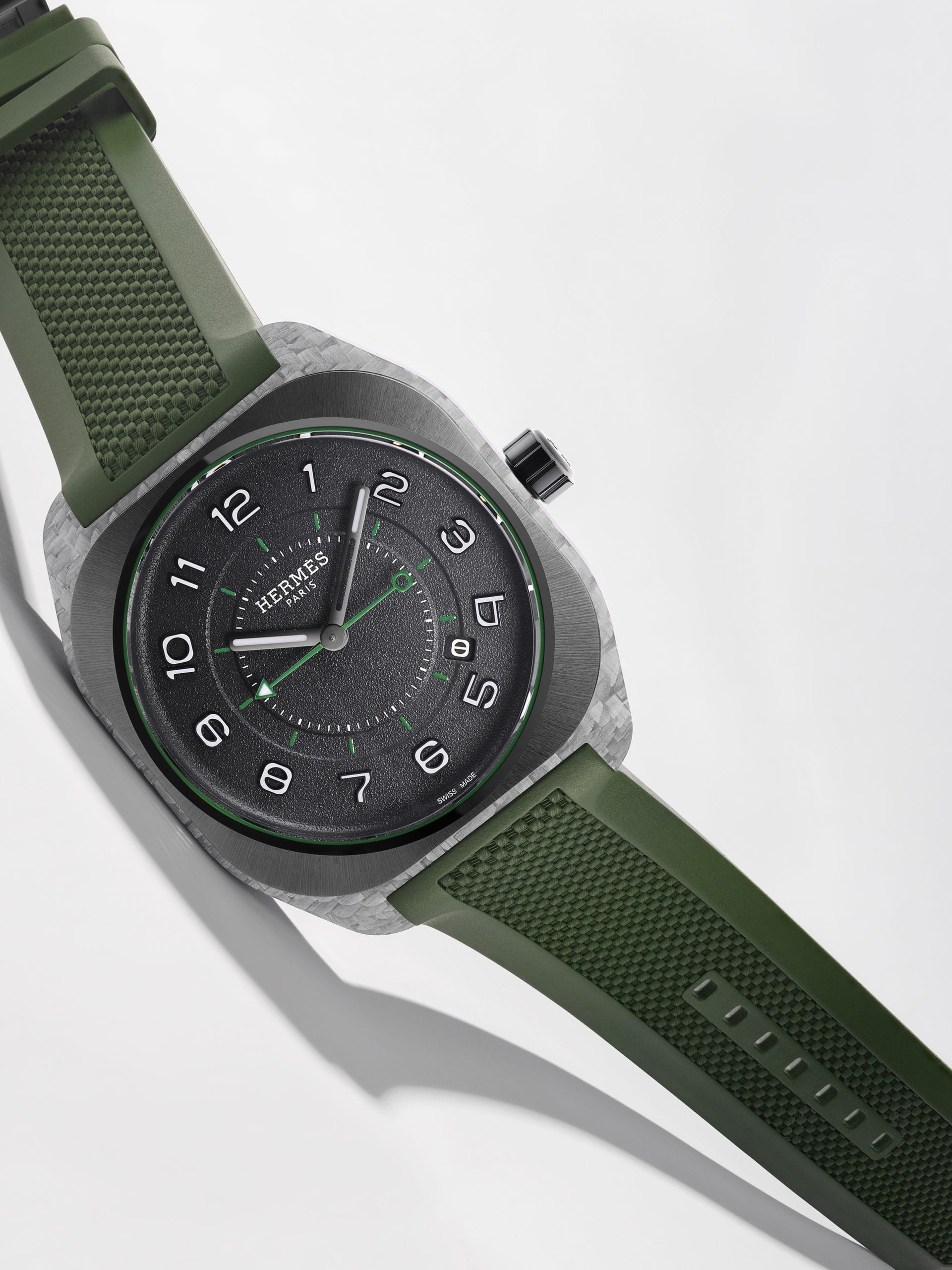 不動品　ジャンク　正規品　HERMES プロフィール First Look at the Hermès H08 Green - Men's Folio