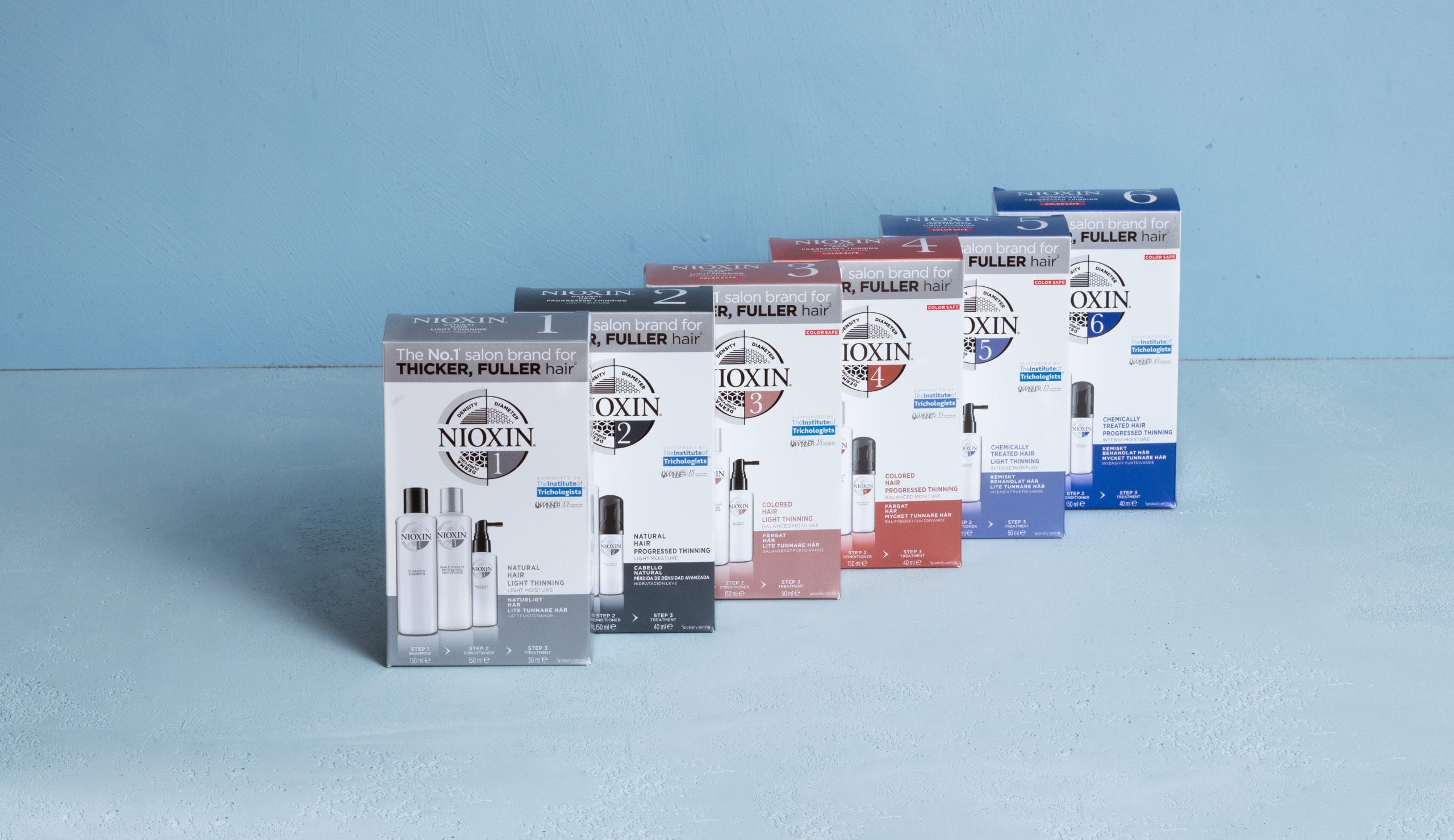 The Nioxin System Kits Consider Colour and Chemicals When it Comes to Thinning