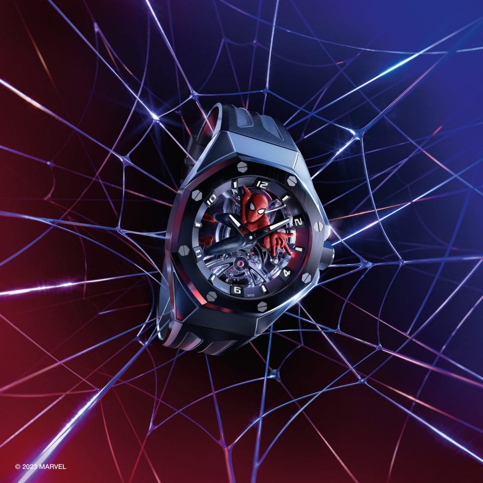Audemars Piguet releases the Audemars Piguet Royal Oak Concept Tourbillon “Spider-Man”