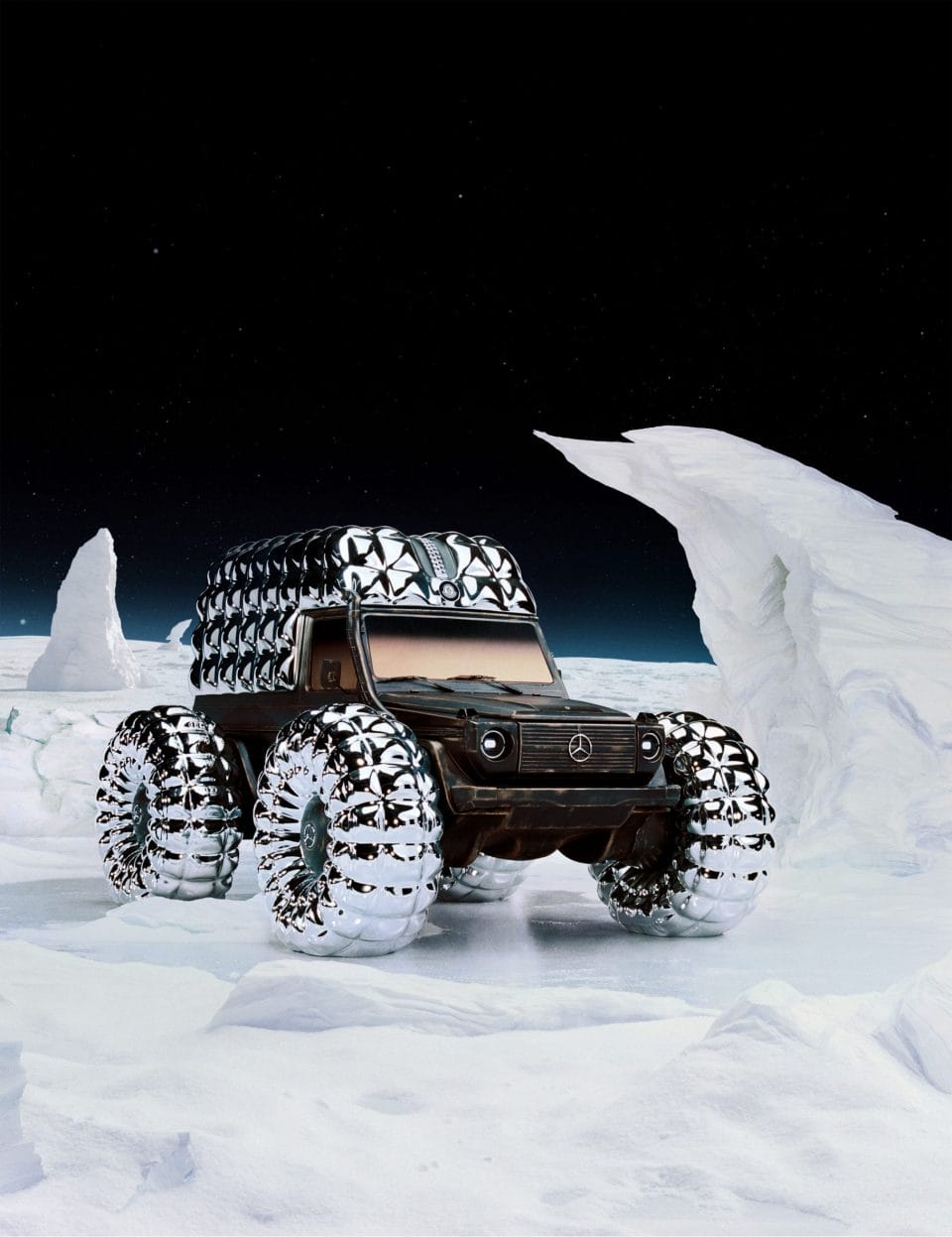 Mercedes-Benz and Moncler’s Project Mondo G Reimagines a Space Mission