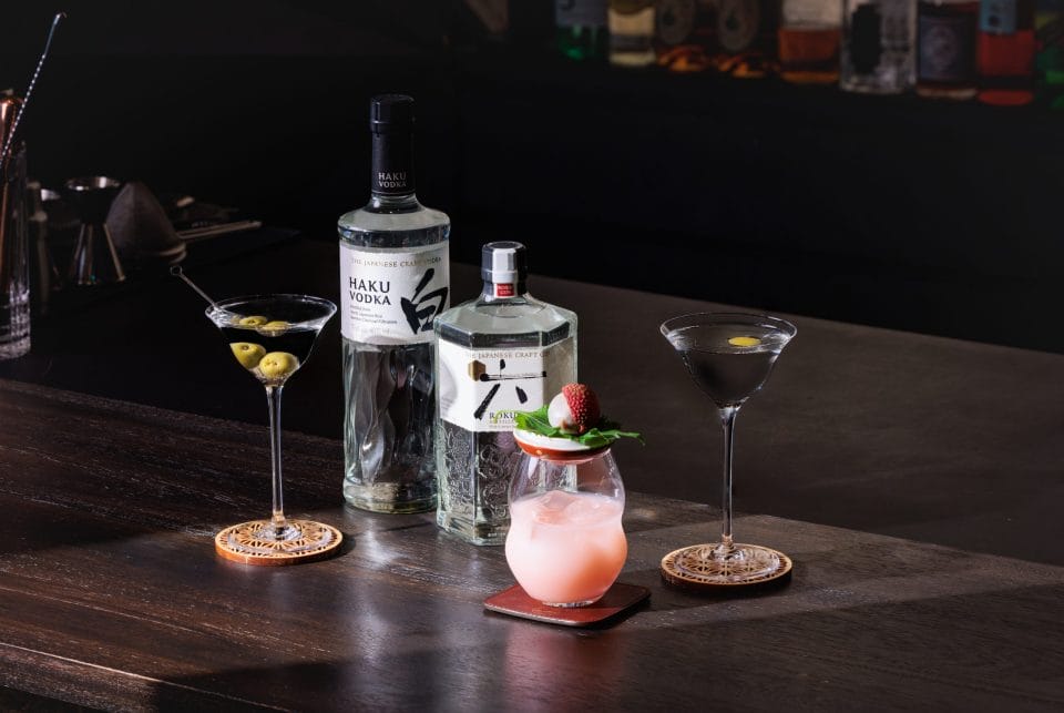 Celebrate World Martini Day with Roku Gin and Haku Vodka