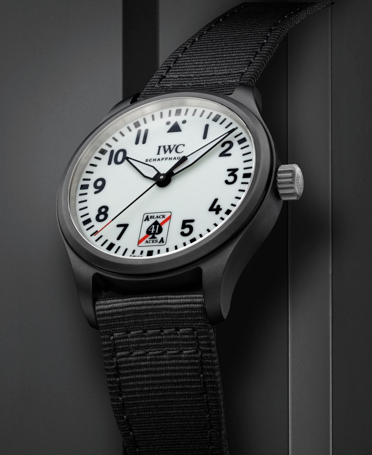 IWC Schaffhausen Unveils the Pilot’s Watch Automatic 41 Black Aces