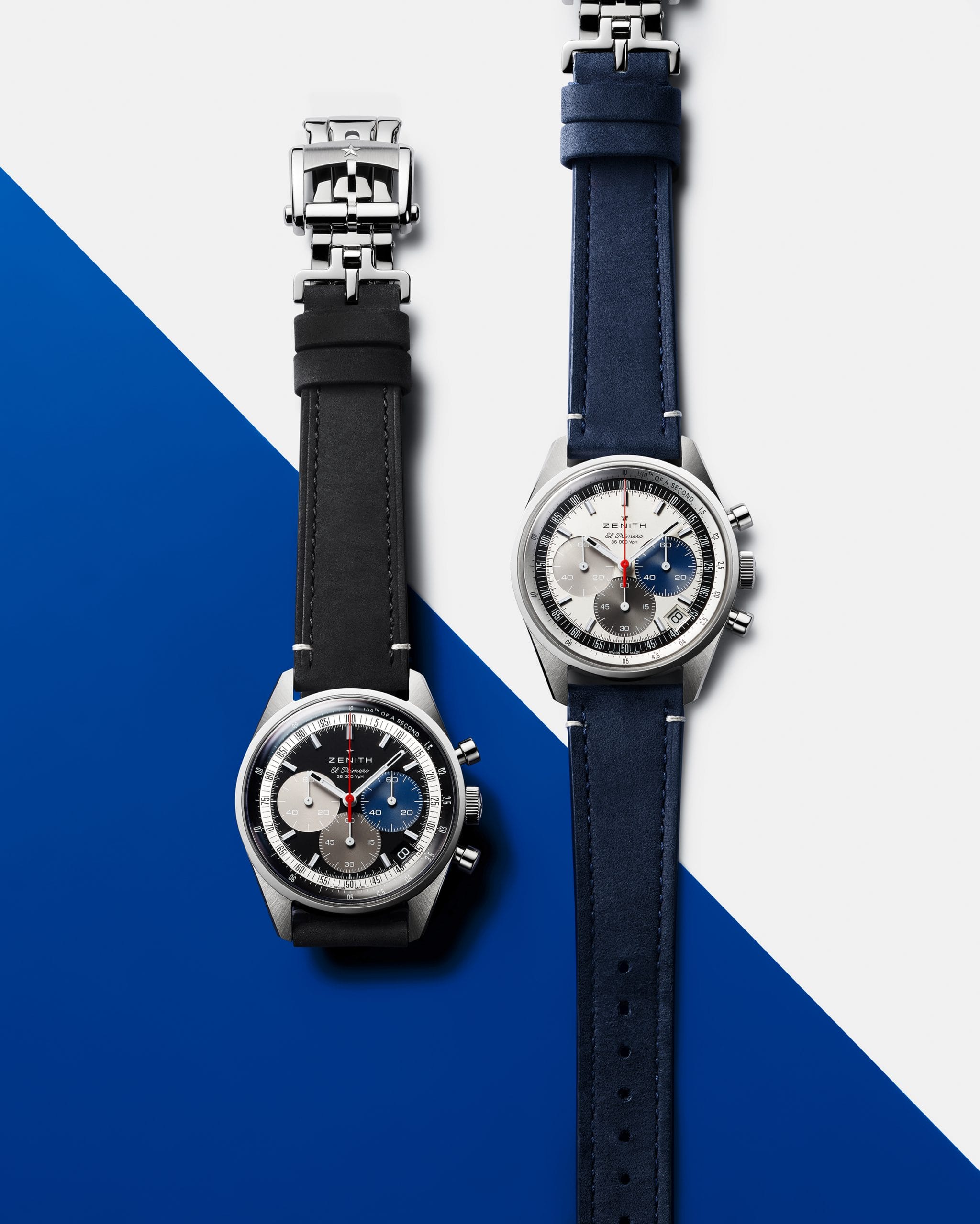 The Zenith Chronomaster Original Takes a Dark Tricolour Twist