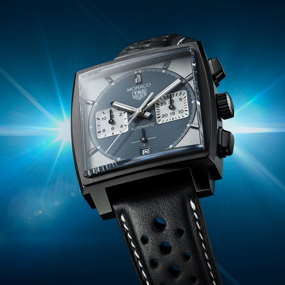 The Tag Heuer Monaco Chronograph Night Driver Captures the Magic of a Late-Night Drive