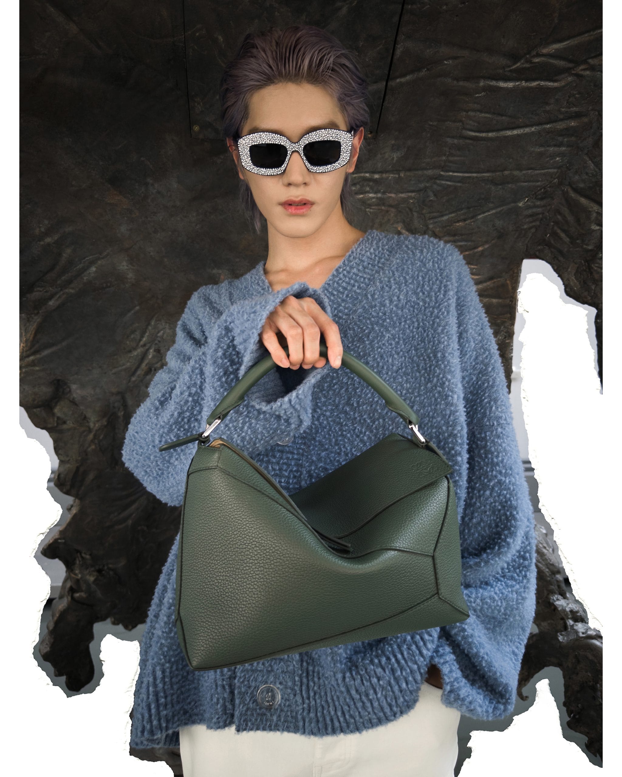 Taeyong Gets Gritty in Loewe s SS24 Pre Collection Campaign Men s Folio