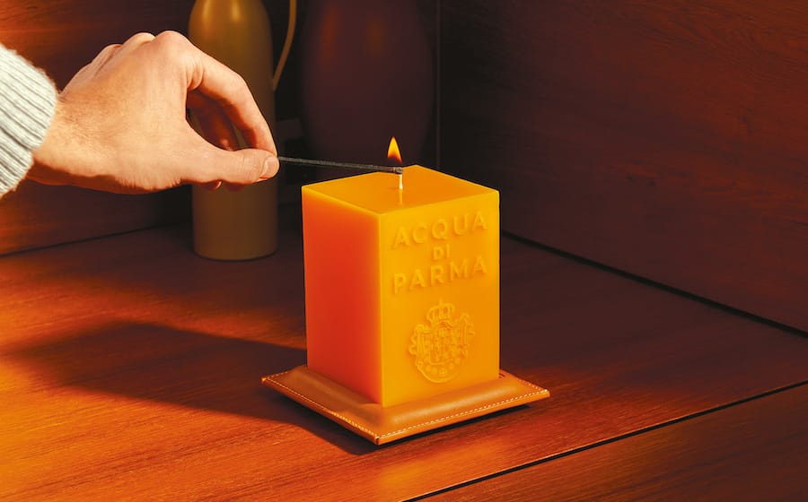 acqua di parma yellow cube candle