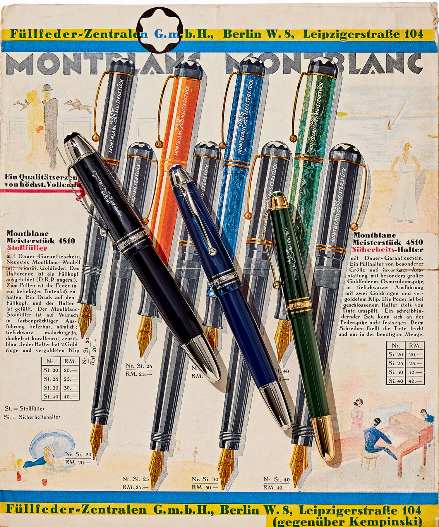 Montblanc Meisterstück the Origin Collection Celebrates 100 Years of the Meisterstück
