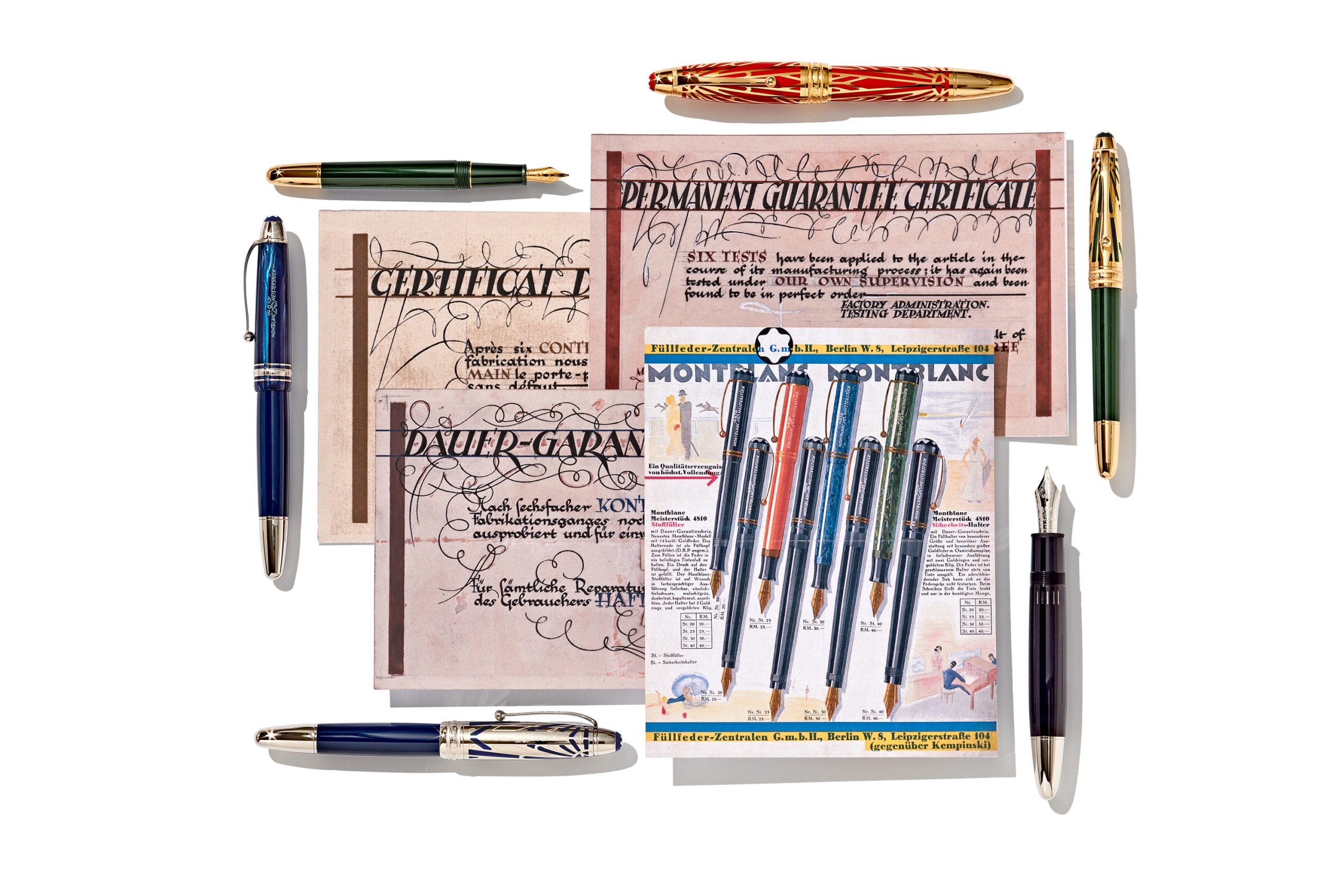 Montblanc Meisterstück the Origin Collection Celebrates 100 Years of the Meisterstück