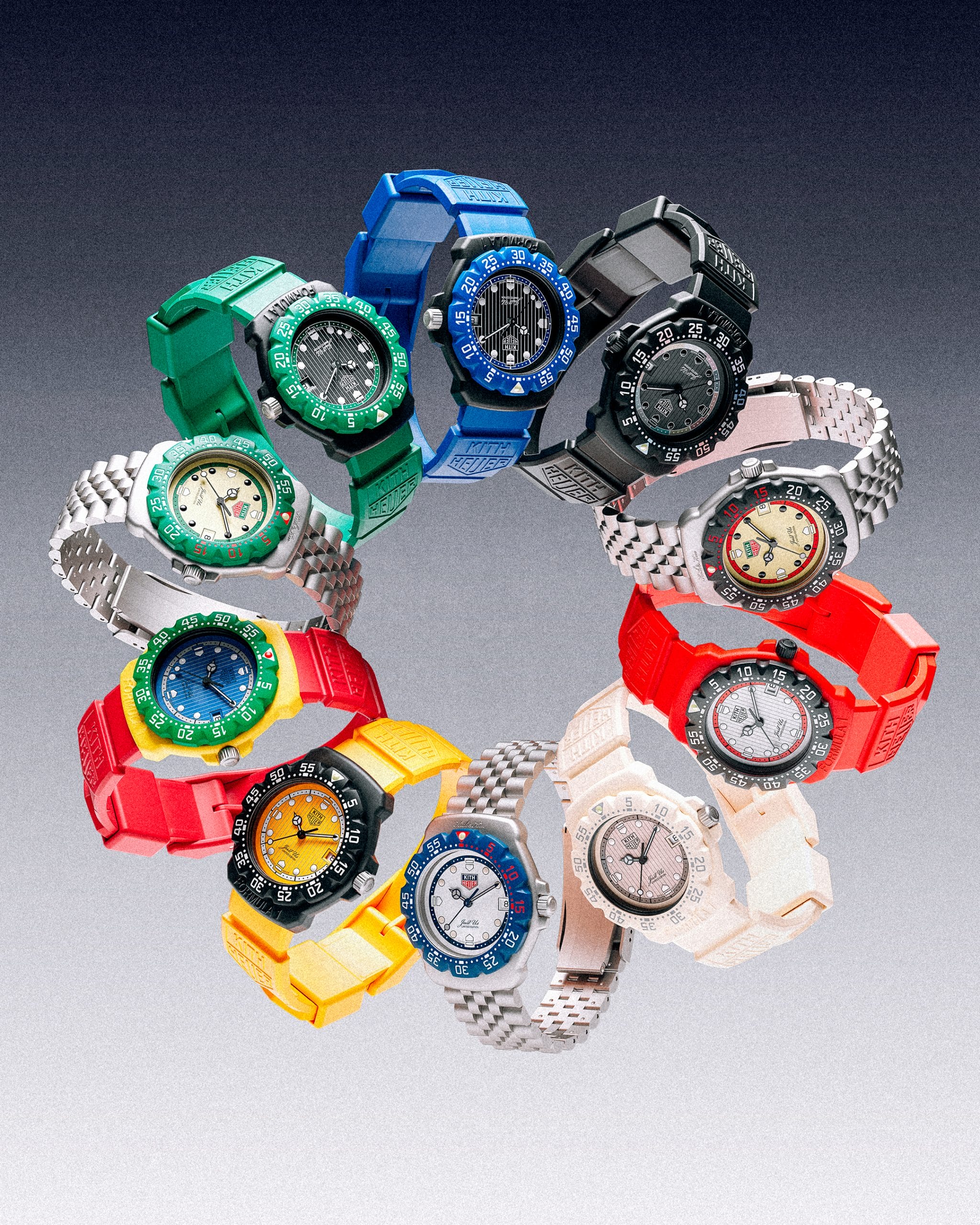 TAG Heuer and Ronnie Fieg Unveil the TAG Heuer Formula 1 | Kith