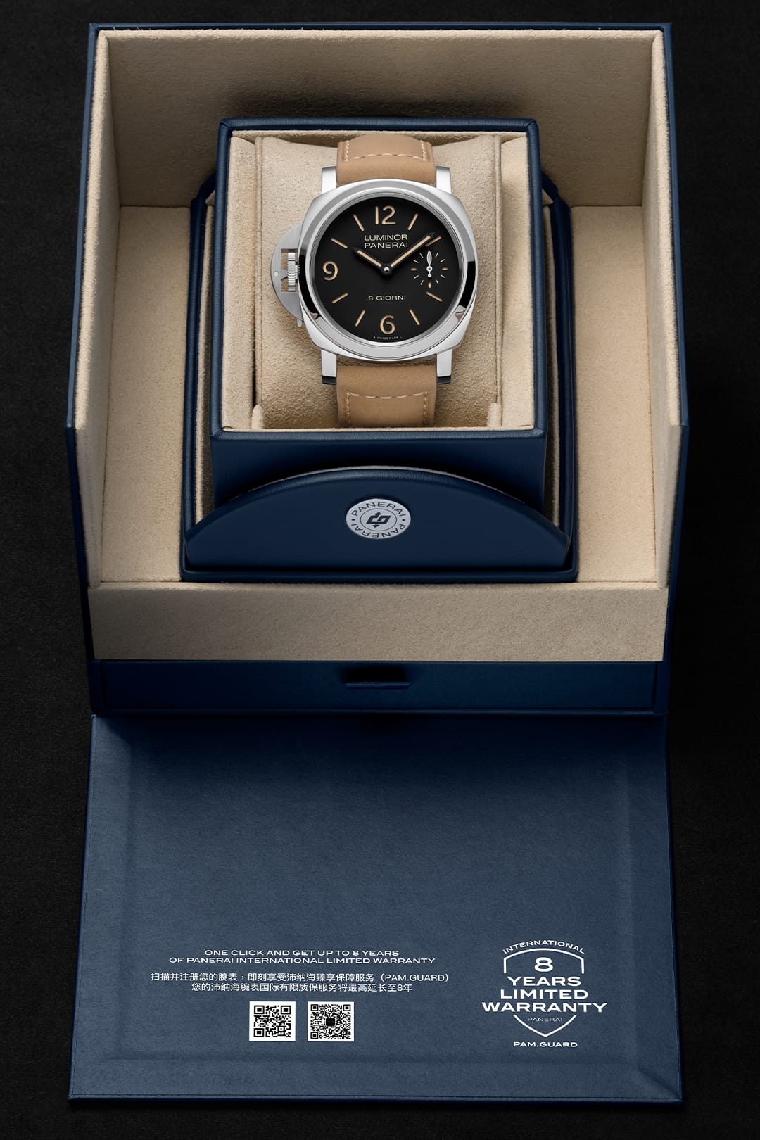 The Panerai Luminor Destro Otto Giorni PAM01655 Goes Left Hander