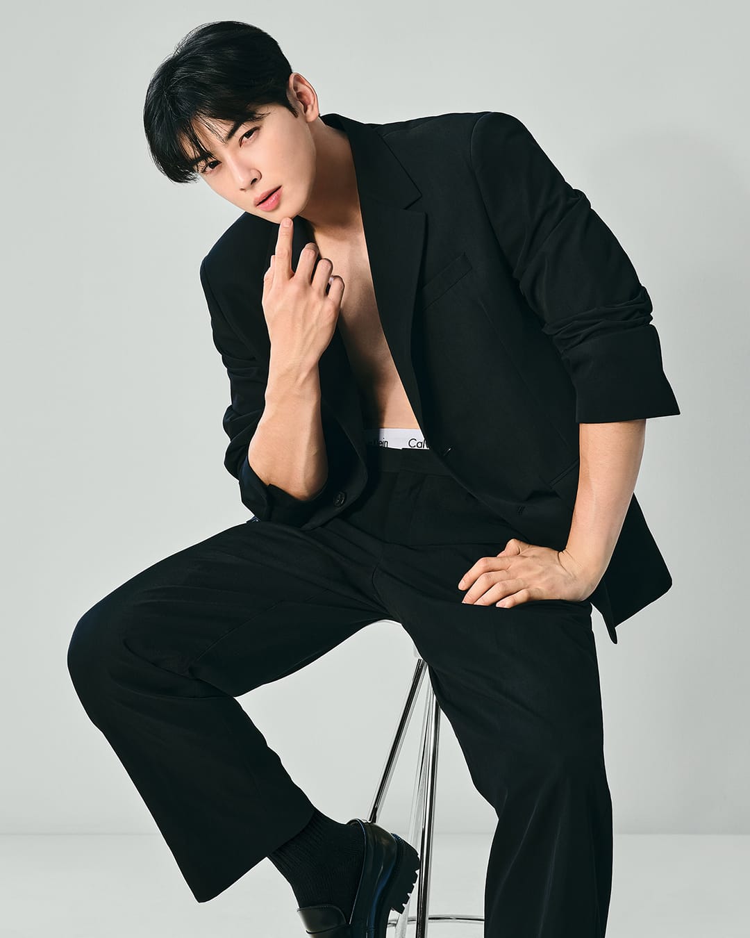 Cha Eun Woo's Spring Date with Calvin Klein - Men's Folio