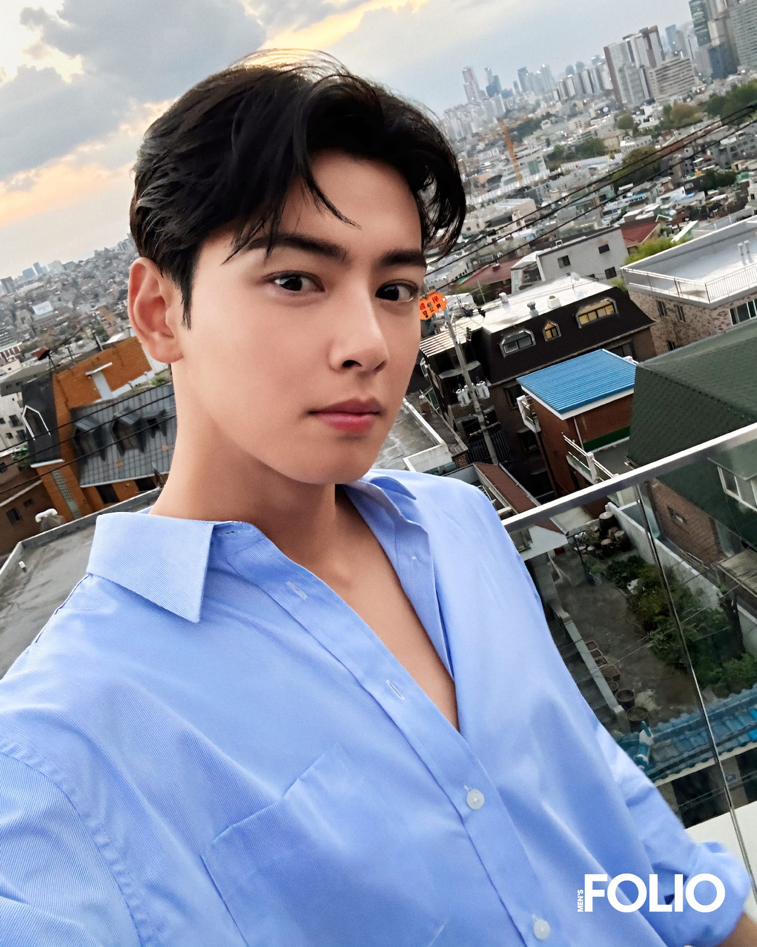 Cha Eun Woo's Spring Date with Calvin Klein - Men's Folio