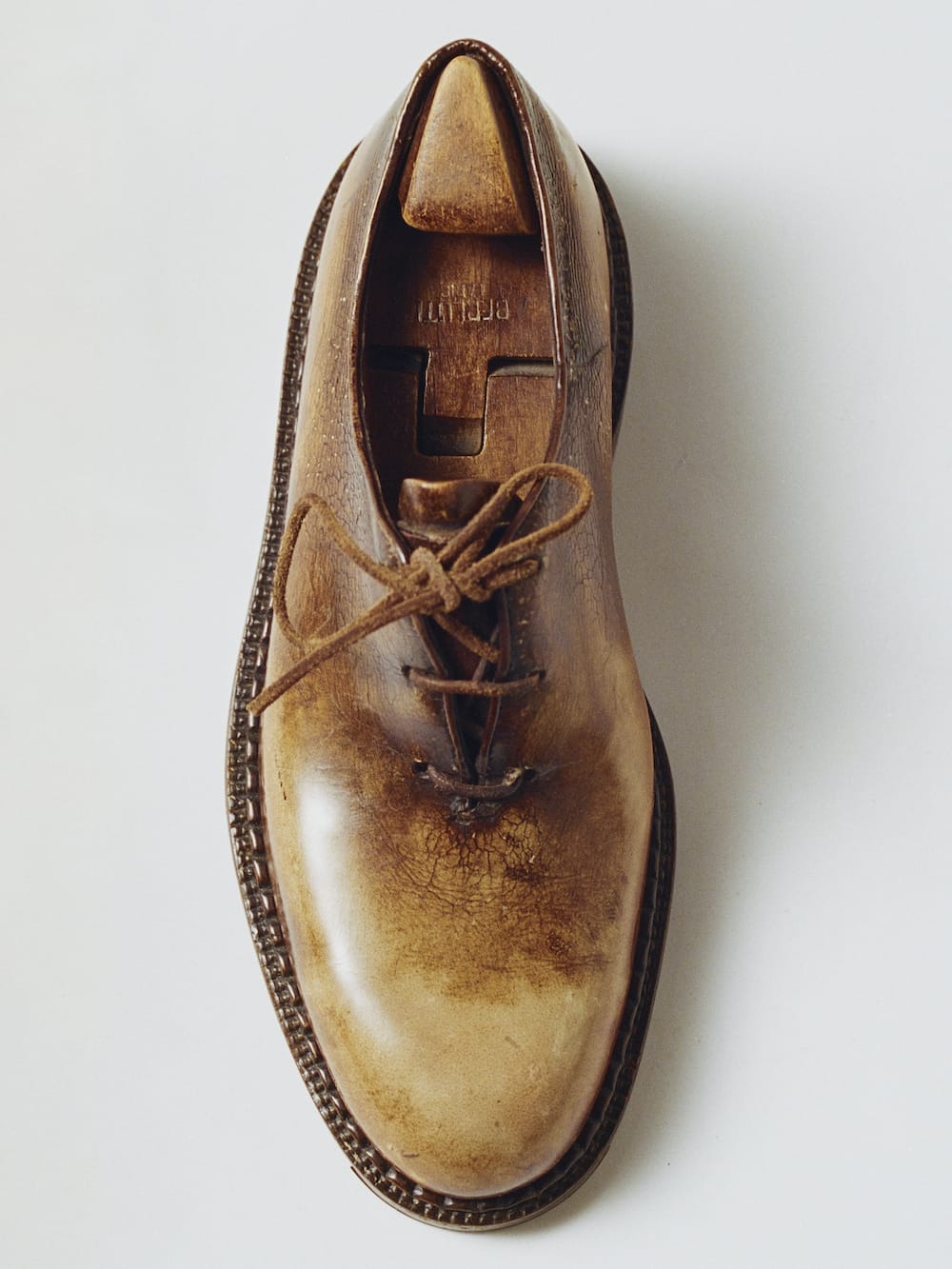 靴 Berluti Alessandro Patina Leather Shoes Berluti alessandro patina mens leather lace-up derby shoes sz 40
